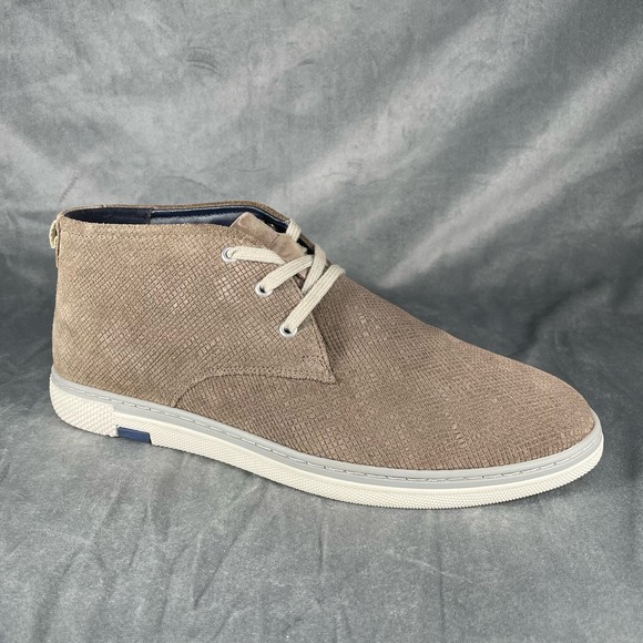 Steve Madden Mens Alberto Chukka Boots Size 11.5 Brown‎ Leather EUC - Picture 1 of 9